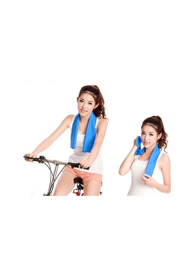 Bayanlar için Serinletici Pilates Spor Havlusu Sihirli Fular