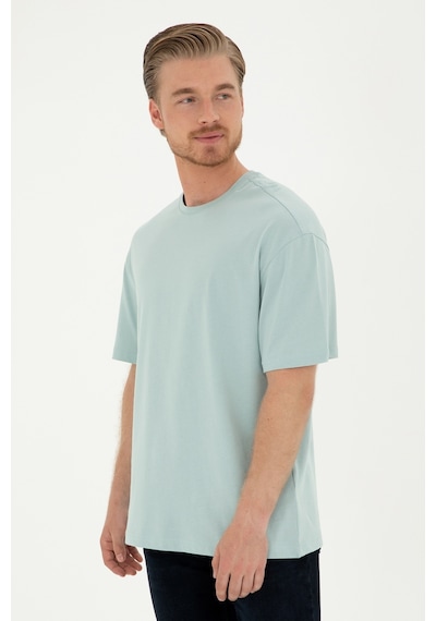 U.S. Polo Assn. Erkek Comfort Fit Bisiklet Yaka Su Yeşili Tişört 50294216-VR048 U.S. Polo Assn. Erkek Comfort Fit Bisiklet Yaka Su Yeşili Tişört 50294216-VR048