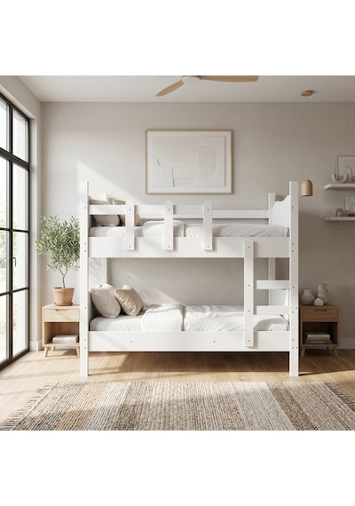 Cozy Merdivenli Ayrılabilen Ranza 90x190cm %100 Mdf 190 x 90