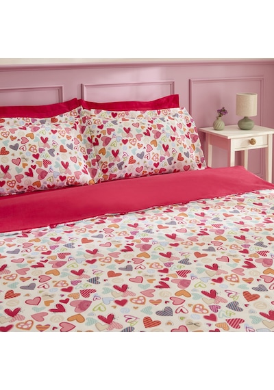 Sarah Anderson Amour Glow Çift Kişilik Nevresim Takımı Multicolour Renkli