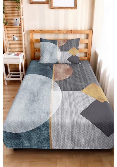 Mavi Geometrik Modern Genç Odası Tek Kişilik Pike Takımı - Gri Gold 160x220 Cm Kapitone Yatak Örtüsü Mahmur Pencere Sarmalı Mavi Geometrik Modern Genç Odası Tek Kişilik Pike Takımı - Gri Gold 160x220 Cm Kapitone Yatak Örtüsü Mahmur Pencere Sarmalı