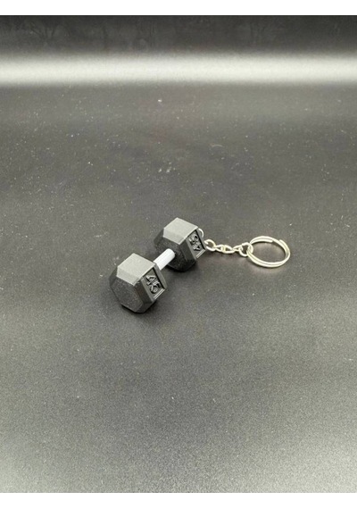 Mini Dambıl 45lb Anahtarlık Siyah