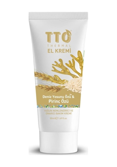 Thermal El Kremi Deniz Yosunu Ve Pirinç Özlü Onarıcı El Bakımı 50 Ml Aloe Vera