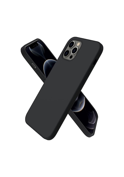 İphone 12 Pro Kılıf First Silikon - Siyah