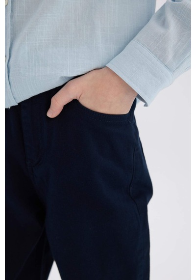 DeFacto Erkek Çocuk Düz Paça Basic Düz Gabardin Pantolon X4224A625SMNV135