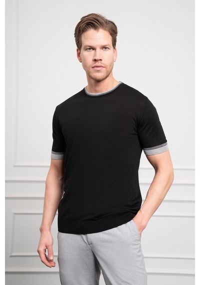 Morven Erkek Siyah Trend Bisiklet Yaka Dinamik Fit Rahat Kesim T-shirt 25ys018013001 Siyah Morven Erkek Siyah Trend Bisiklet Yaka Dinamik Fit Rahat Kesim T-shirt 25ys018013001 Siyah