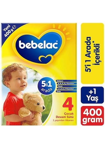 4 Çocuk Devam Sütü 400 G 1 Yaş+