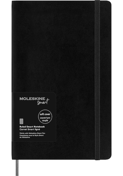 Moleskine Akıllı Dizüstü Bilgisayar, Akıllı Yazma Sistemi, Dijital Akıllı Not Defteri, Yumuşak Kapaklı, Çizgili Sayfalar Ve Pratik Lastik Kilitli, Büyük Format 13 X 21, Renk: Siyah 103 Ivory Moleskine Akıllı Dizüstü Bilgisayar, Akıllı Yazma Sistemi, Dijital Akıllı Not Defteri, Yumuşak Kapaklı, Çizgili Sayfalar Ve Pratik Lastik Kilitli, Büyük Format 13 X 21, Renk: Siyah 103 Ivory