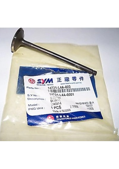 Sym Max Sym 400 Emme Sübabı / Adet Fiyatıdır. 14711-l4a-000