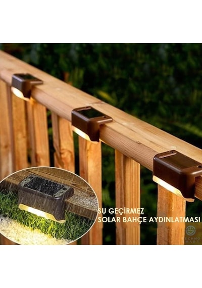 Technojet Solar Güneş Enerjili Şarj Edilen Köşebent Merdiven Vera (546888743)