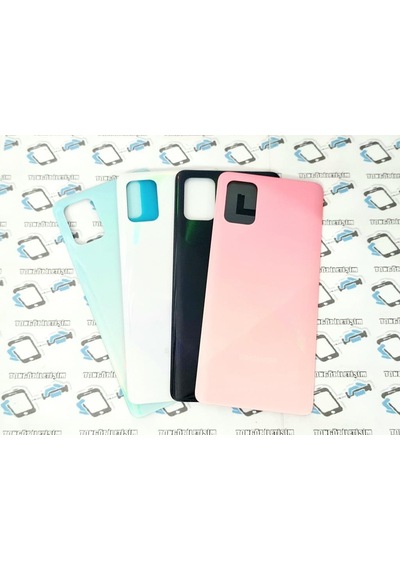 Samsung Galaxy Uyumlu (Sm-A715) A71 Kasa Arka Pil Batarya Kapağı (Yan T (275883624)