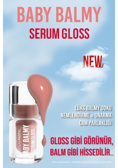 Pastel Show By Baby Balm Serum Gloss 31 Flirty Dudak Parlatıcısı 31