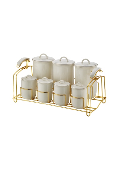 Aryıldız Lunar Gold 7 Parça Baharat Takımı Çok Renkli