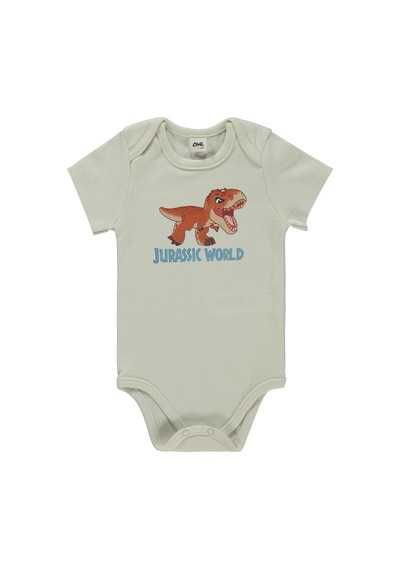 Jurassıc World Jurassic World 6-18 Ay Çıtçıtlı Badi - Ekru