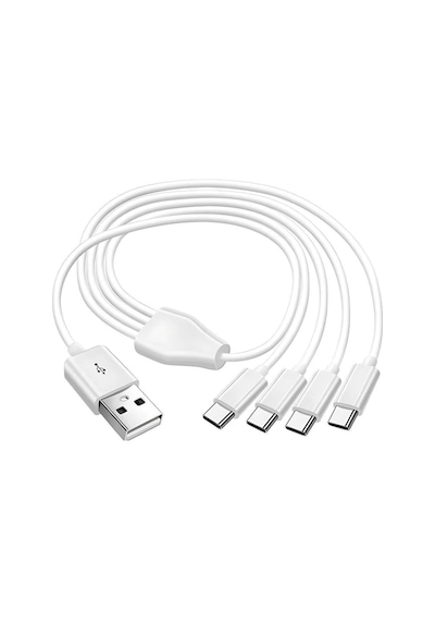 4768 4 İn 1 Usb Tip-c Şarj Kablosu Çoklayıcı 1 Metre