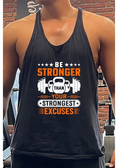 Bluu Best Gym Fitness Tank Top Sporcu Atleti