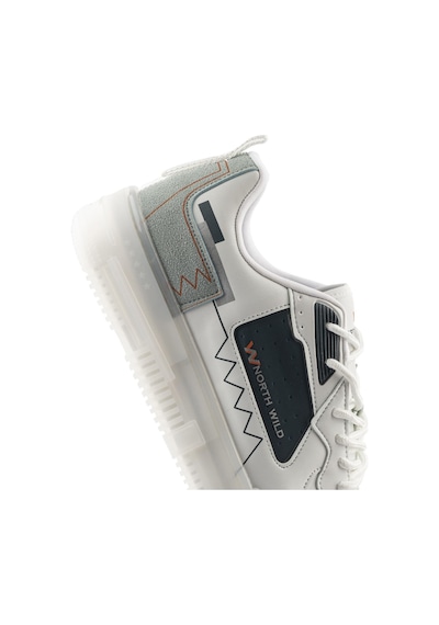 Planet Unisex Sneakers - Beyaz Mavi 001