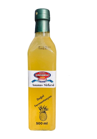 Bozkırlı Çavuşoğlu Doğal Fermantasyon Ananas Sirkesi 500 ML