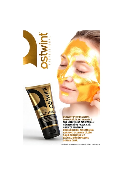 Ostwint Soyulabilir Altın Maske 150 ML