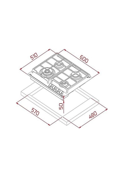 Teka HAK 625 BK Börek Şefim - IBC 64110 BK - ATV 60 BK Siyah Ankastre Set