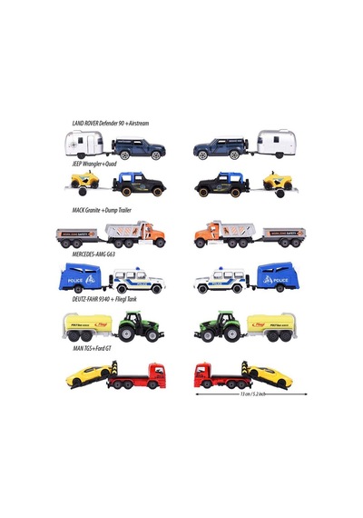 8503002001 City Trailer 6-asst
