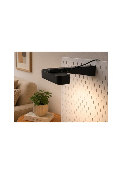 Skadis Uyumlu Işık Barı Montaj Aparatı Pegboard Raf Tutucu 3d Baskı