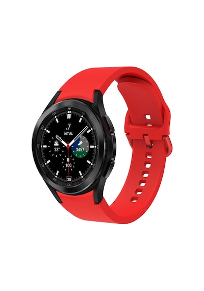 Samsung Uyumlu Galaxy Watch 4 44Mm Kordon Silikon Kordon
