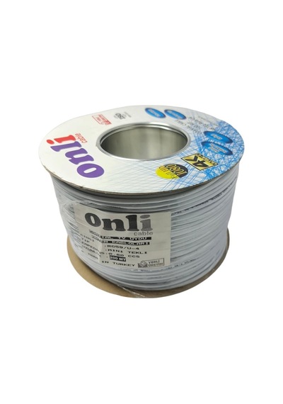 Onli Rg59-U4 Mini Tekli Anten Kablosu 200Metre