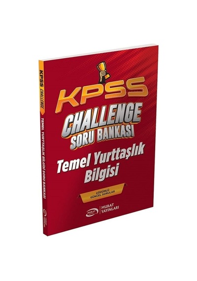 Murat Kpss Temel Yurttaşlık Bilgisi Vatandaşlık Challenge Soru Bankası Çözümlü Murat Yayınları