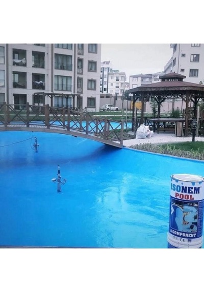 Isonem Pool Havuz Boyası 4.5Kg Set Mavi