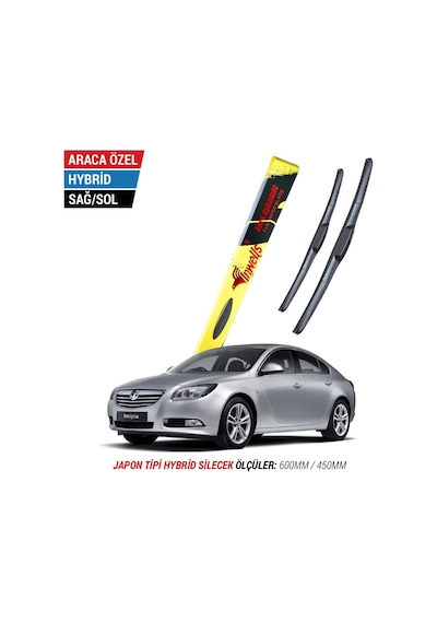 Opel İnsignia İnwells Hybrid Silecek Takımı 2008-2016