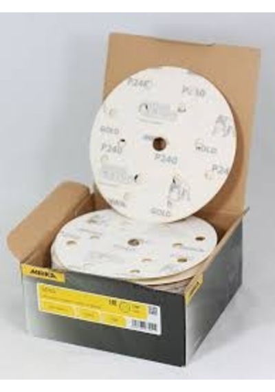 Mırka Gold 150Mm Cırtlı 6 1D - Zımpara 1 Adet -80 Kum