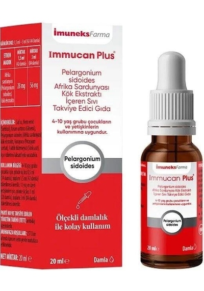 İmuneks Immucan Plus Damla 20 Ml