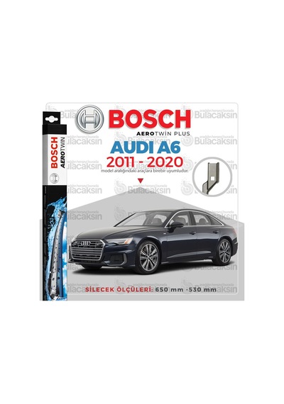 Audi A6 Muz Silecek Takımı 2011-2020 Bosch Aerotwin