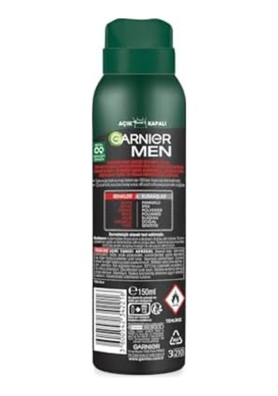 Men Lekesiz Koruma Sprey Deodorant