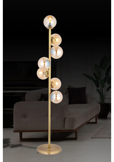 Violet 7'li Camlı Lambader 3048-q76-0w-er Eskitme