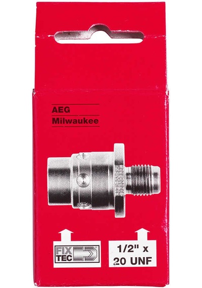 Milwaukee Mandren Adaptörü Fixtec -1/2 Unf Geçiş / Ph 26 X İle Uyumlu
