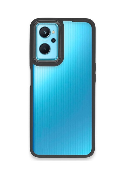 Realme 9i 4g Kılıf Dora Kapak - Siyah -