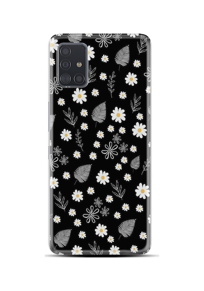 Samsung Samsung Galaxy Uyumlu A31 Kılıf Boutique Baskılı Resimli Papatyalar Ve Yaprak Pcode -078