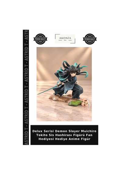 Delux Serisi Demon Slayer Muichiro Tokito Hashirası Figürü Fan Hediyesi Hediye Anime Figür