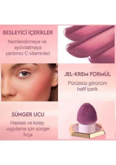 River World Allık Seti Sıvı Krem 3'lü Çok Renkli