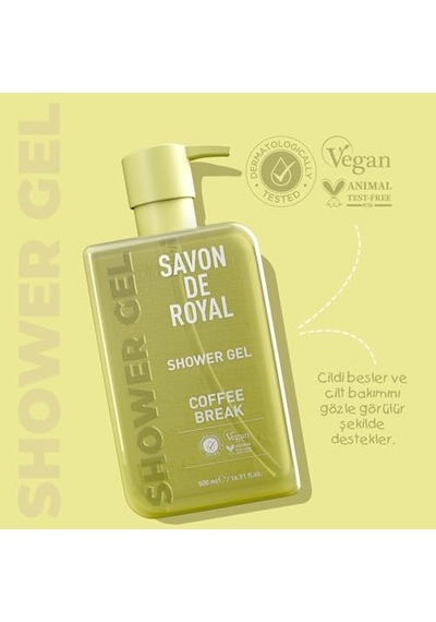 Savon De Royal Miracle Duş Jeli 500 Ml Coffee Break Acai Üzümü