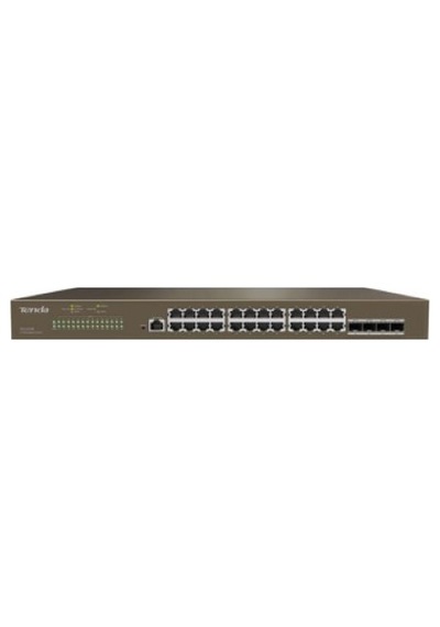 TENDA TEG5328F 24PORT 10/100/1000 YÖNETİLEBİLİR SWITCH