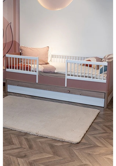 Apex Polo 8707 Vizon Peluş Düz Şekilli Halı Vizon