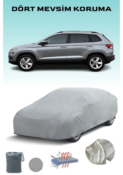 Skoda Karoq 2017 - 2021 Araba Brandası Oto Branda Gri