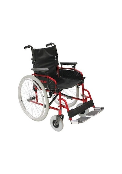Poylin P115 Tekerlekli Sandalye Lüx 1.sınıf Kalite 120 Kg. Taşır