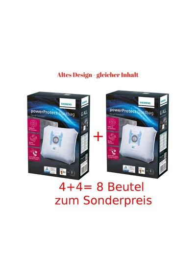 Sıemens Bosch 8 Serisi Elektrikli Süpürge Torbası Super Tex Tip G Vz41fgall Bbz41fg
