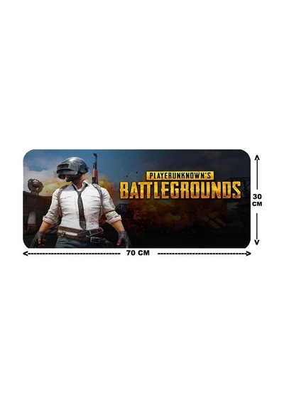 Appa Pubg 1 Desenli Oyuncu Mouse Pad 70x30 Cm Kaymaz Dikişli -