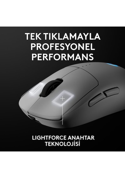 Logitech 910-007303 Pro 2 Lightspeed Kablosuz Oyuncu Mouse