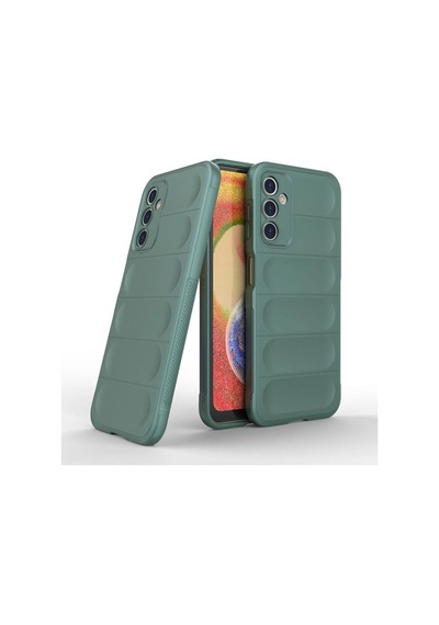 Samsung Galaxy A14 4g Kılıf Optimum Silikon - Koyu Yeşil